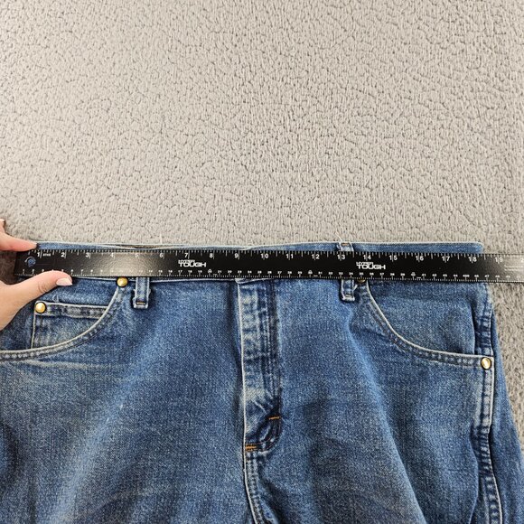 Wrangler Jeans Mens 36x30 Blue 47MWZ Cowboy Cut Rodeo Chore Rancher - Picture 7 of 15